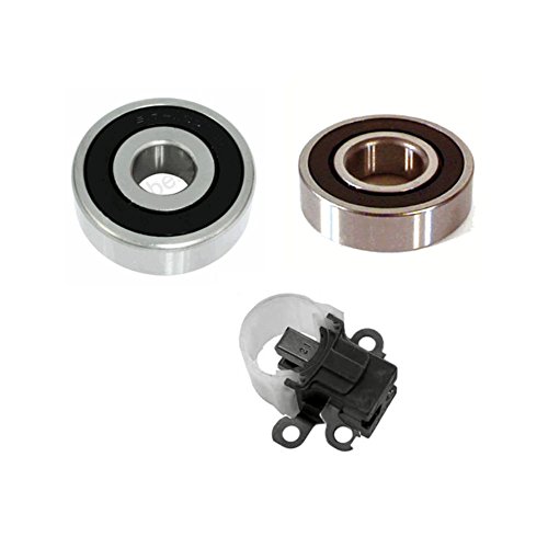 Maniac EM Alternator Rebuild Kit Bearings, Brushes Compatible with Dodge Dakota Jeep Cherokee