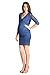 HELLO MIZ Women's Maternity Floral Lace Knee Length Bodycon Dress