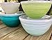 Melamine Mixing Bowl Set with Lids, 4 Pieces