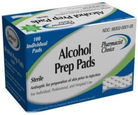 Simple Diagnostics Pharmacist Choice Alcohol Prep Pads by Pharmacist Choice