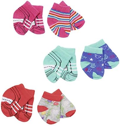 Zapf Creation 827017 BABY born Trend Socks (2 pack) 43cm