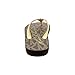 Michael Michael Kors Women's MK Flip Flop Gold Jet Set Logo Print Sandal 8 M