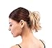 Merrylight Donut hair bun extension scrunchie ponytail hairpieces for women (Honey Blonde-227/863)