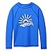 TFJH E Girls & Boys Long Sleeve Rashgurad Swimsuit UPF 50+ Kids Swimwear Sunsuits