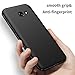 Avalri Samsung Galaxy A5 Case, Minimalistic Ultra Thin Shock Absorption Hard Case Slim Protection Cover Compatible with Samsung Galaxy A5 2017 (Black)