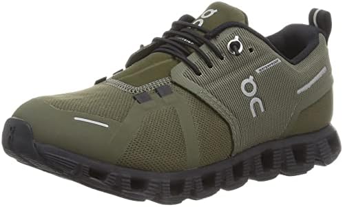 ON Women's Cloud Waterproof Sneakers, Olive Black, price in