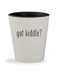 Kitchen: got kiddle? - White Outer & Black Inner Ceramic 1.5oz Shot Glass - Molandra Products