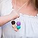 Silicone Teething Necklace For Mom To Wear - BPA Free, Dishwasher Safe, Stylish Teether, Mom Approved Nursing Necklace, BETTER than Baltic Amber To Entertain Your Baby and Ease Sore Gums
