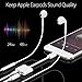 Headphone Adaptor Charger for iPhone 7/7 Plus/iPhone 8/8Plus Phone 7/7Plus Phone X/10 Headphone Audio Adaptor Charger Cable 2 in 1 Connector 3.5mm Female Earphone Accessoriesthumb 1