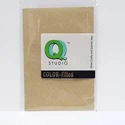 QQ Studio 100 PCS Kraft Mylar Inside Foil Open Top