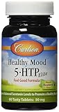 Carlson Labs Healthy Mood 5-HTP Elite, 50mg, 60-Tasty Tablets