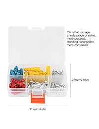 Juego de herramientas de mano para el hogar, LUCKYKS 100 piezas, multifuncional, llave de vaso, juego de herramientas de reparación automática, juego de martillo de destornillador de precisión para el hogar, electrónica, reparación de pruebas, mantenimien