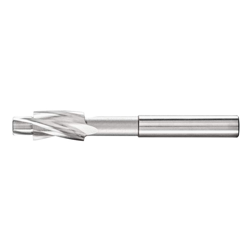 PFERD HSS Flat Countersink with Guide pins, Diameter 11.0 mm, Shaft Diameter 8 mm, DIN 373, Medium, 25203110 – for Pass-Through Holes. — image 1
