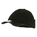 Black Wool Baseball Cap with Warmer Ear Flap Large - 59 cm