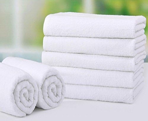 3 Pack Economical Cotton Towels (White)