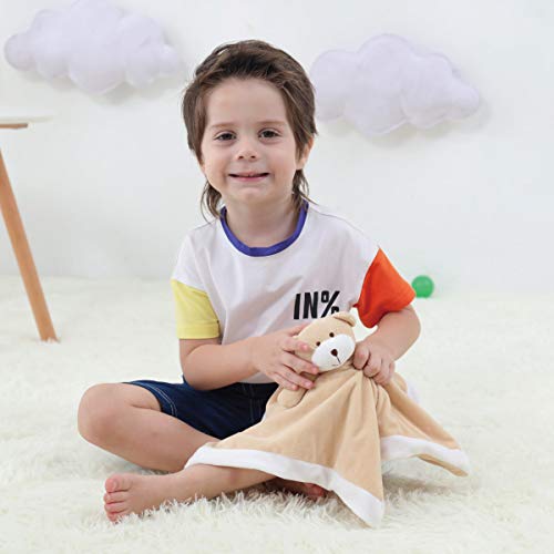 Apricot Lamb Luxury Snuggle Plush Teddy Bear Infant Stuffed Animals