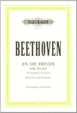 Beethoven: Symphony No. 9 in D Minor, Op. 125 (Vocal Score) by 