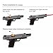 US RED dot Tactical 7.62 X 39 Laser Bore Sight Chamber Cartridge for Weapon Pistol Handgun Gun Rifle Bow Crossbow Calibration, hunting boresight, Brass