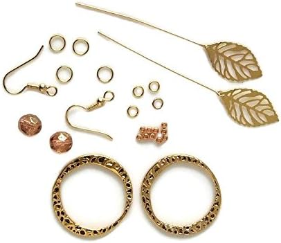 Rose Luster Hoop Earring Kit