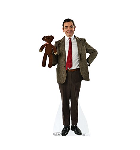 Mr. bean & teddy - advanced graphics life size card…
