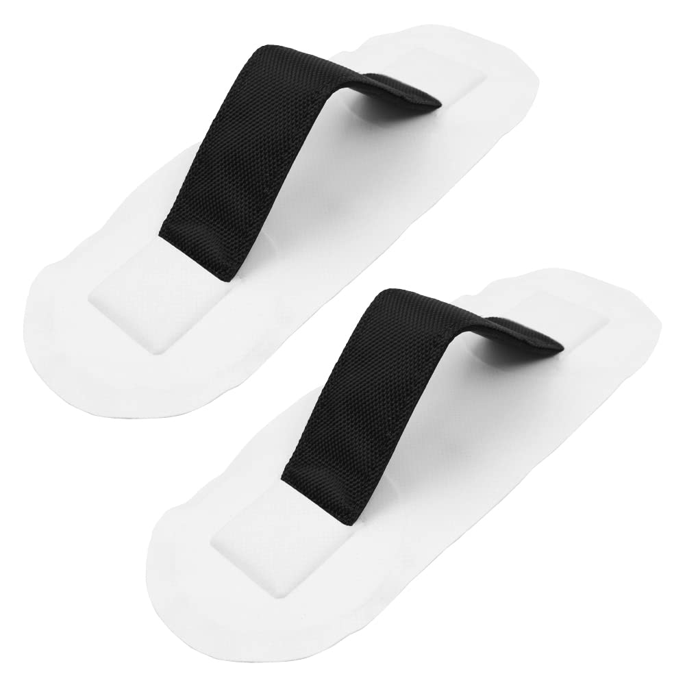 Tiardey 2PCS Kayak Carry Handle Inflatable Boats PVC Strap Handle Patches for Armrest - White