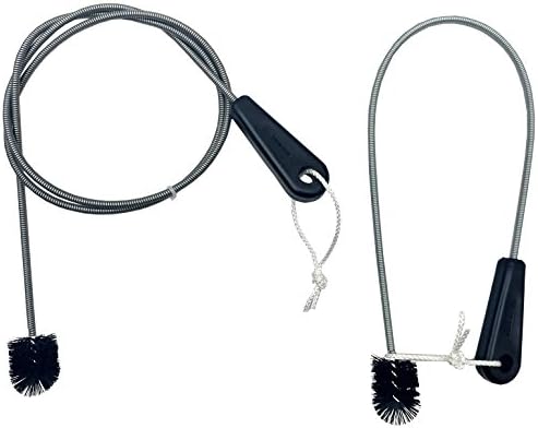 Flexible Drain Brushes - Set of 2 - Super Flexible Sink Drain Cleaning Brushes
