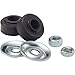 QA1 MK03 Stud Top Bushing Kit (; (2) Washers (2) Bushings (1) Hex Nut (1) Lock Nut), 1 Pack