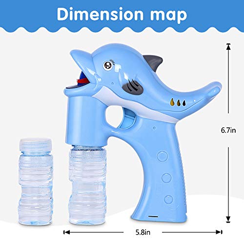 2 Lovelion+Dolphin+Bubble+Blower+Suitable