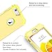 BENTOBEN iPhone 6S Case, iPhone 6 Case, 3 in 1 Heavy Duty Rugged Hybrid Hard PC Soft Silicone Bumper Shockproof Non-Slip Protective Case Cover for Apple iPhone 6S/iPhone 6 (4.7 Inch), Yellow Lemon