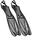ScubaPro Jet Sport Fins, Scuba Pro Diving Fin, Black Gray - Large (9-12)
