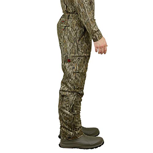 Mossy Oak Sherpa 2.0 Fleece Lined Camo Hunting Pants for Men, Hunting