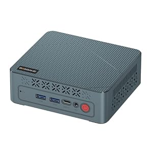 BOSGAME E2 ミニPCは、AMD Ryzen 5 3501U 8GB DDR4 256GB M.2 NVMe SSD 最大3画面表示