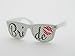 Bride and Groom Sunglasses Set - Wedding Supplies Favors Props Glasses - Great for Photo Booth and Wedding Photos