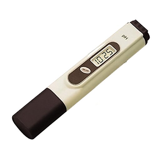 Pen Type pH Meter Aquarium Pool Tester with ATC and Solutions