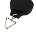 Ogrmar 2PCS Plant Pulley Retractable Pulley Plant Hanger Hanging Flower Basket Hook Hanger for Garden Baskets Pots and Birds Feeder in Different Height Lower and Raise Pack of 2 (Black)
