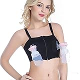 Arshiner Womens Easy Simplicity Hands-Free Breastpump Nursing Bra Medium to X-Large