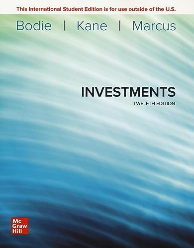 ISE Essentials of Investments: Bodie,Zvi, Kane,Alex, Marcus,Alan