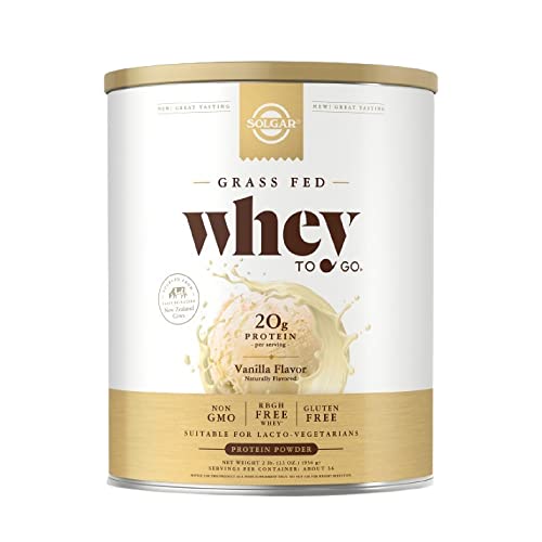 Solgar Whey To Go Whey Protein Powder, Vanilla - 33