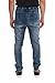Victorious Mens Drop Crotch Jogger Denim Pants JG803 - Dark Indigo - 3X-Large