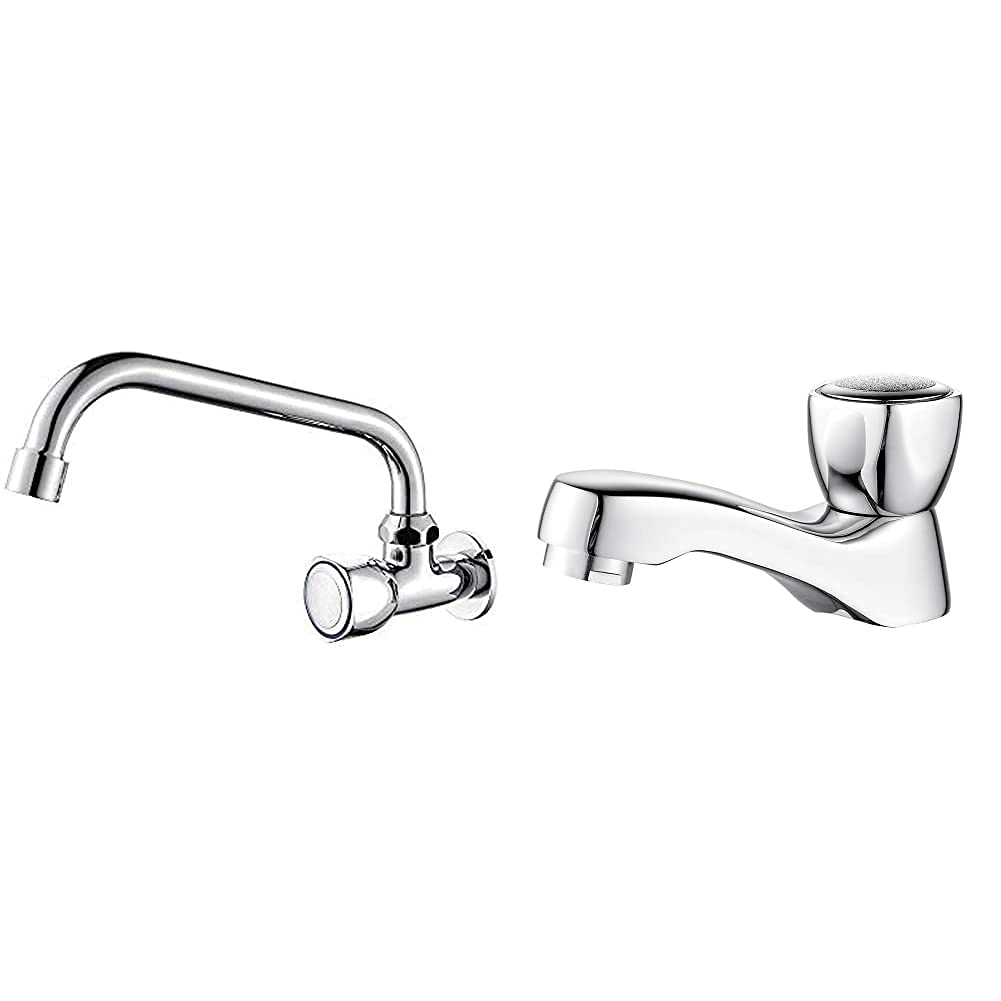 Ibergrif-M18654-Ballet-Cocina-De-Solo-Agua-Frio-Grifo-Giratorio-De-Pared-Cromo-Plata-M18054-Ballet-Griferia-De