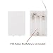 Lampwin Battery Operated LED Strip Light 6.6FT DC 12V Flexible IP65 Waterproof 60 Units SMD 5050 Color Changing RGB LED Rope Tape Light with Multi-color RF Remote Controller, Battery Case