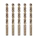 Hymnorq 3/8 Inch Fractional Size M35 Cobalt Steel Twist Drill Bit Set of 5pcs, Jobber Length and Straight Shank, Extremely Heat Resistant, Perfect Drilling in Stainless Steel and Cast Iron primary