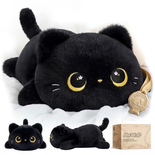 Mewaii Black Cat Plush Pillow