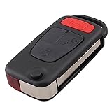 3 Buttons keyless Remote Fob for Benz SLK230 SLK320 SLK32 AMG Panic No Chip Blade