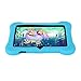 iRULU Universal Shockproof Rugged Silicone Protective Rubber Anti-Slip Back Case Cover for 7 inch Android Tablet PC with Dual Cameras - Blue
