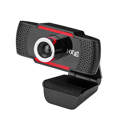 HD USB Webcam HD 720P PC Computer Camera Video Calling and Recording with , Clip on Style For Desktop Laptop Network By Aooking Tech