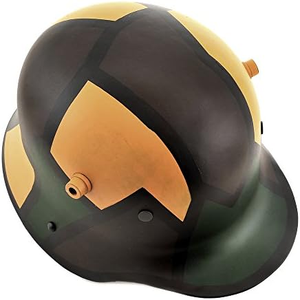 World War Supply German 1916 Steel Helmet with Period Camoflage