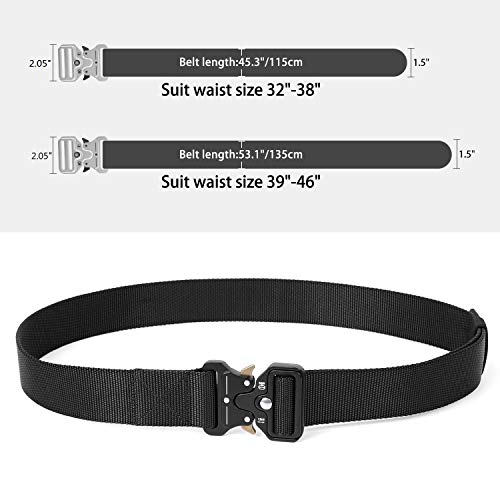 Tactical Belt Military Style Webbing Riggers 1.5\