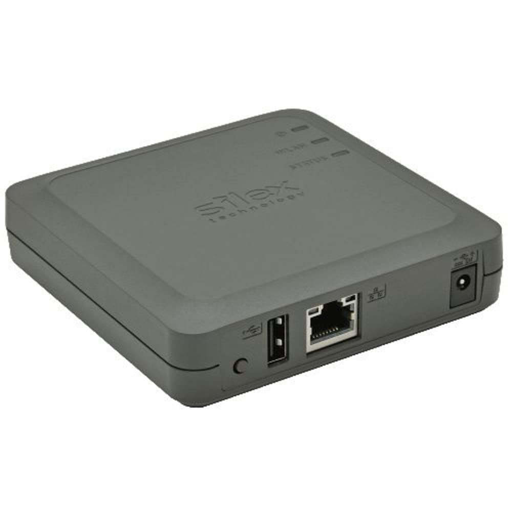 Silex Technology DS-520AN Industry High Performance WLAN USB Device Server - Device Server, Print Server Network USB Server LAN (10/100/1000MBit/s), USB 2.0, WLAN 802.11 b/g/n/a