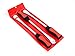 Red Hound Auto Three Spoon Motorcycle Tire Levers Irons Changing Tool Kit with Case Set